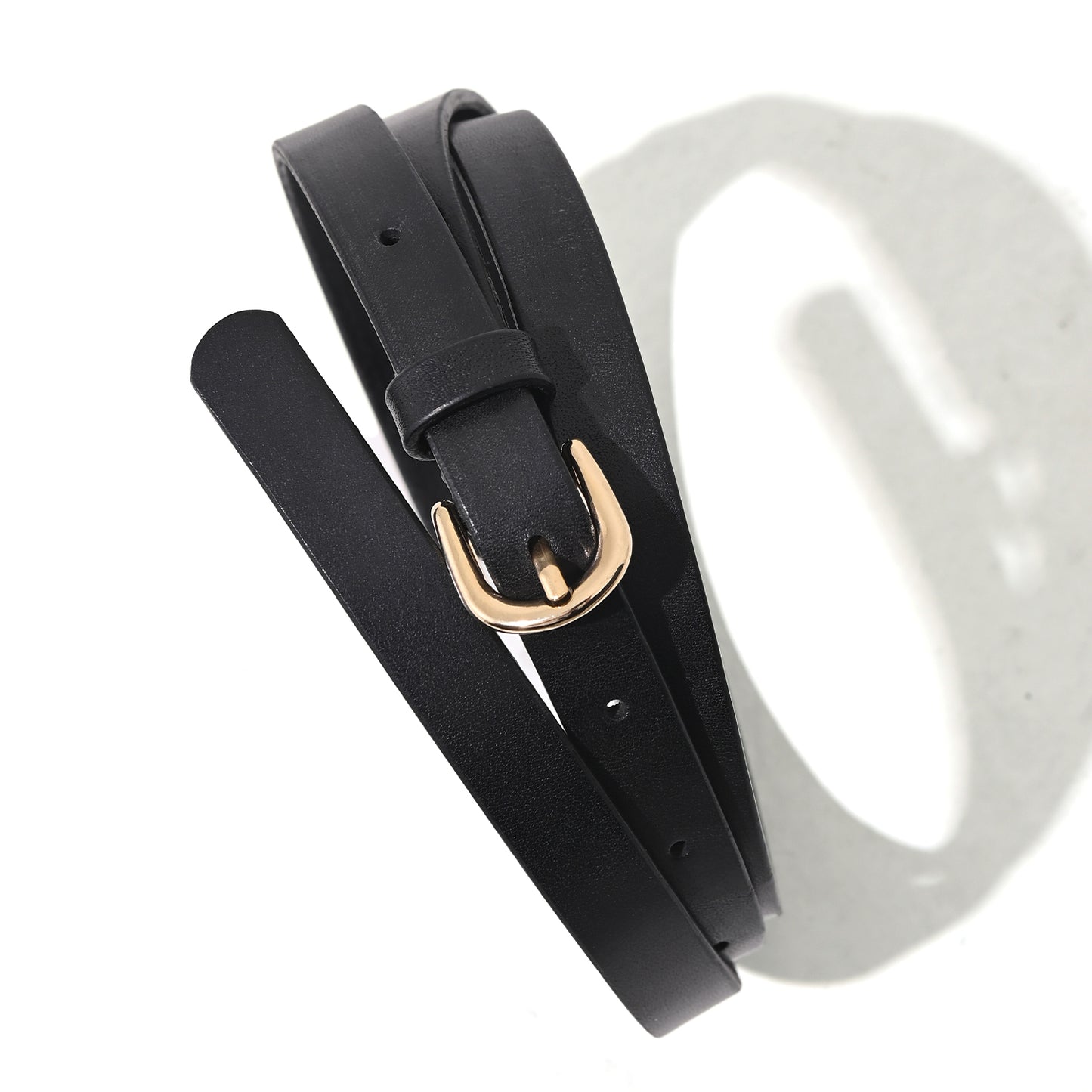 Unlined leather long belt 15mm(made in Japan)