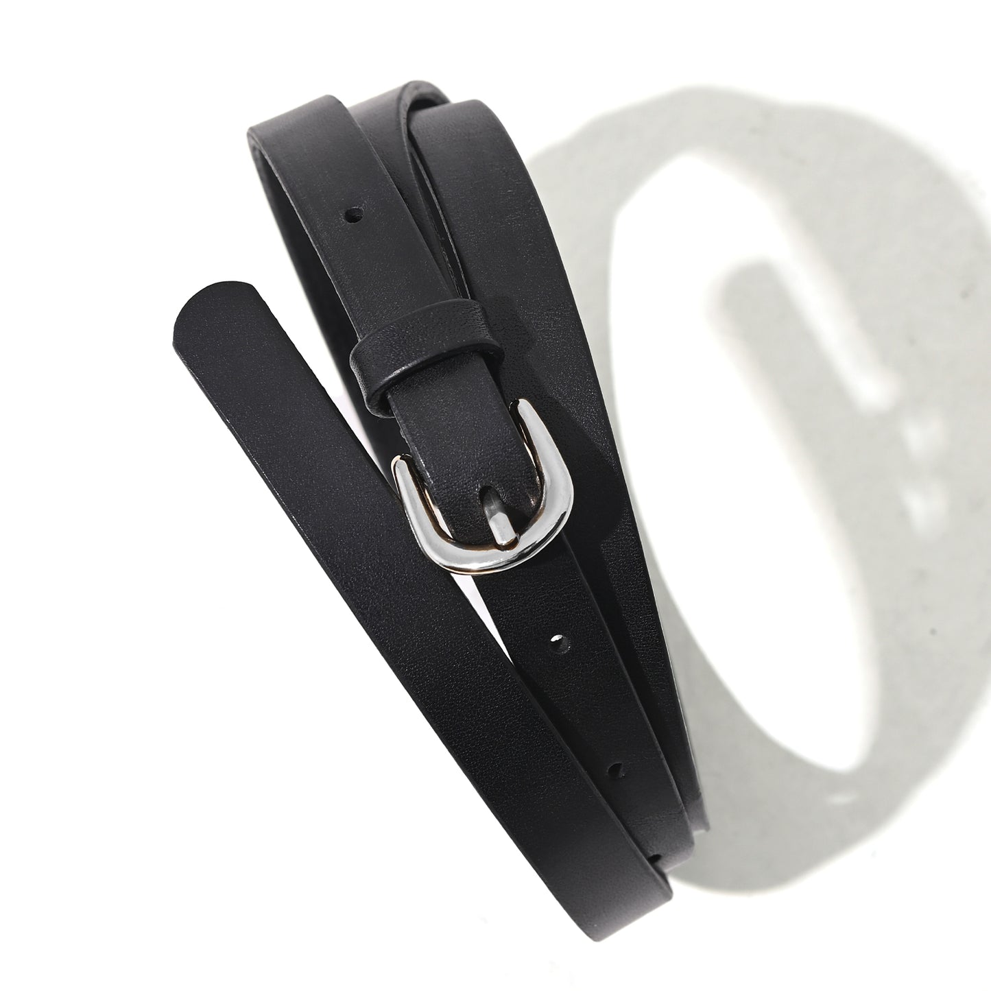 Unlined leather long belt 15mm(made in Japan)