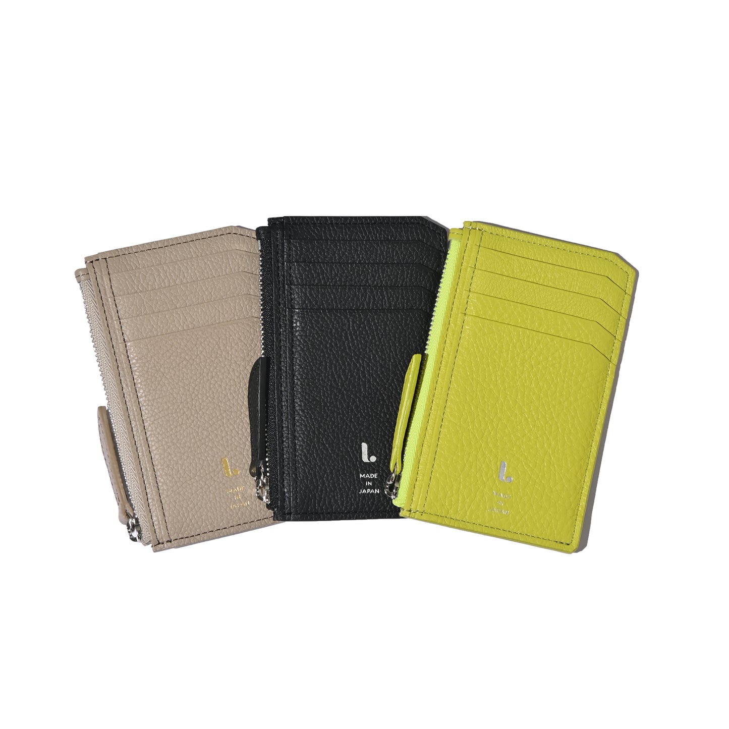 ASAHI leather minimal cardcase