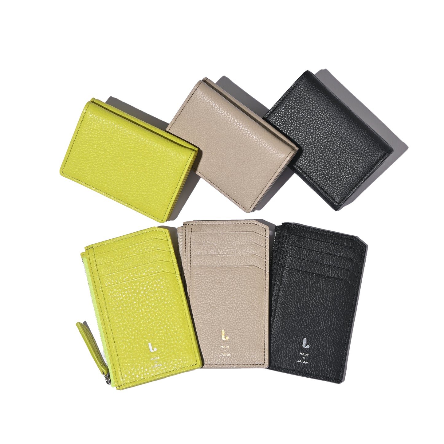 ASAHI leather minimal cardcase