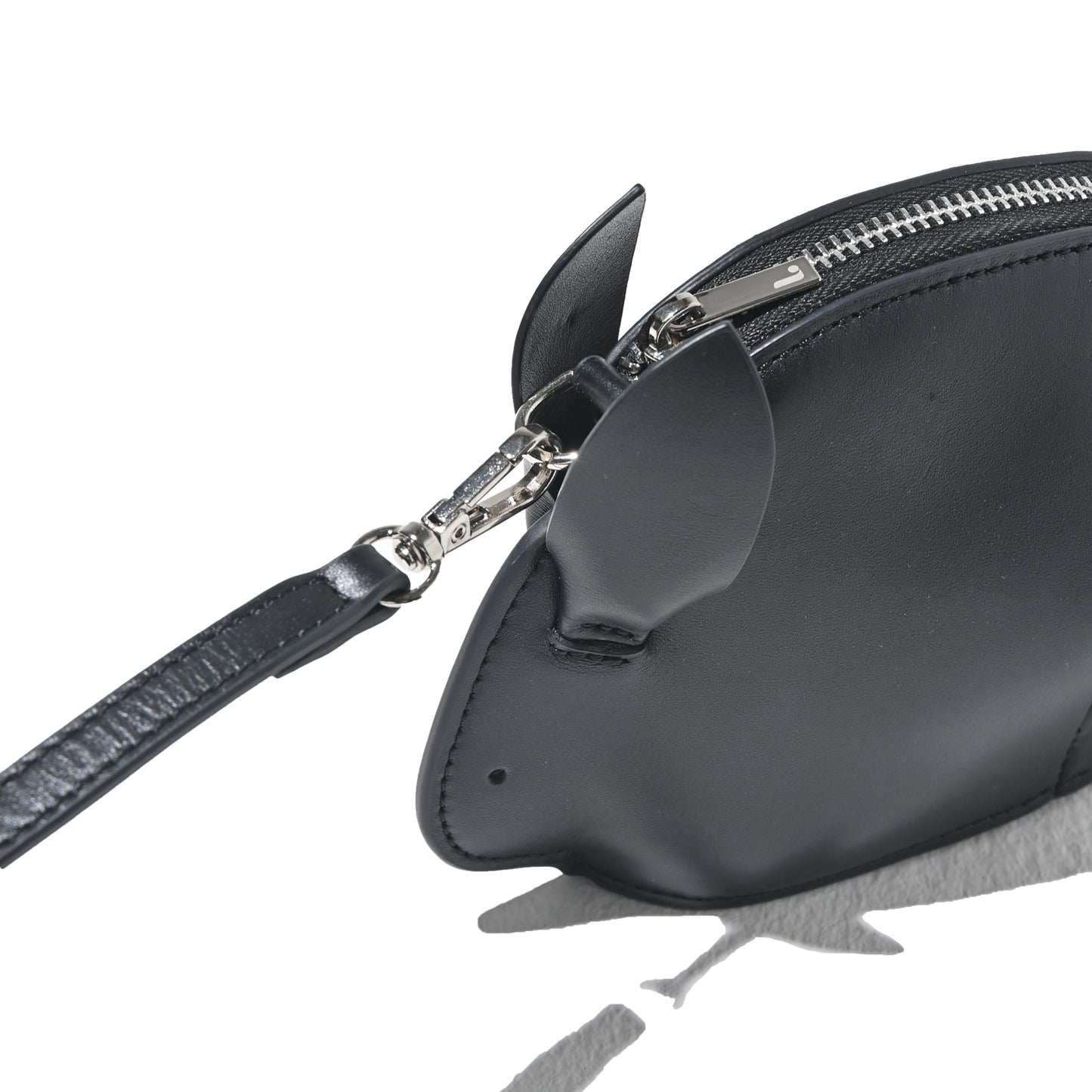 Usagi mini leather pouch shoulder bag / New
