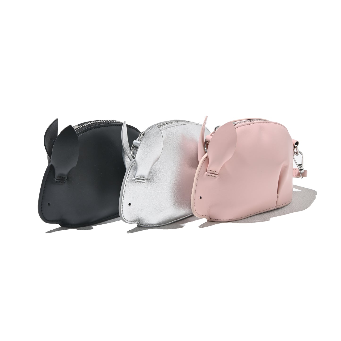 Usagi mini leather pouch shoulder bag / New