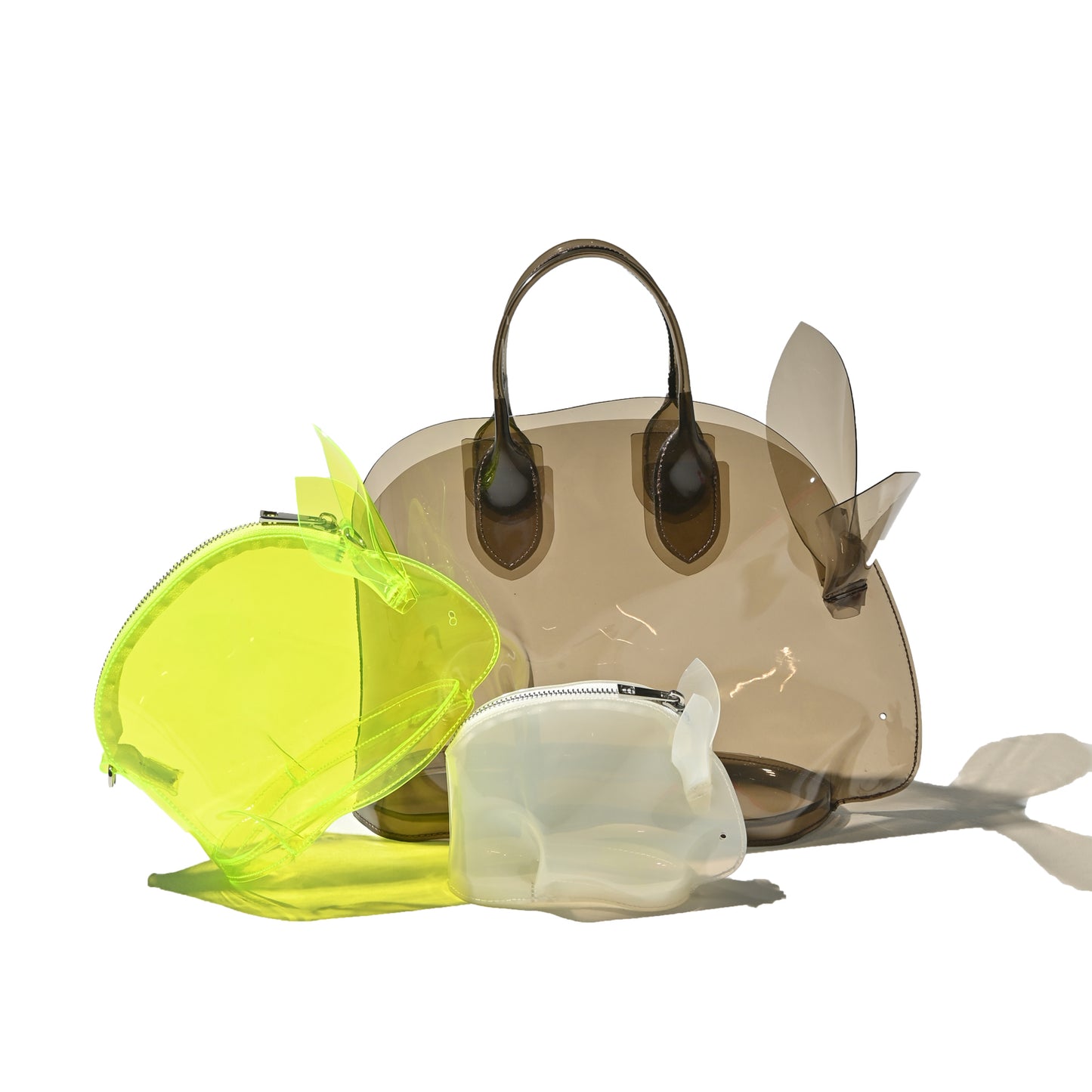 PVC Usagi pouch shoulder bag