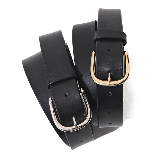 Unlined leather belt 30mm(made in Japan)