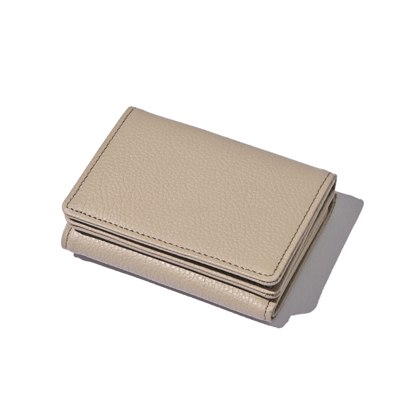 ASAHI leather mini wallet