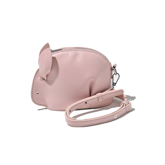 Usagi mini leather pouch shoulder bag Sakura