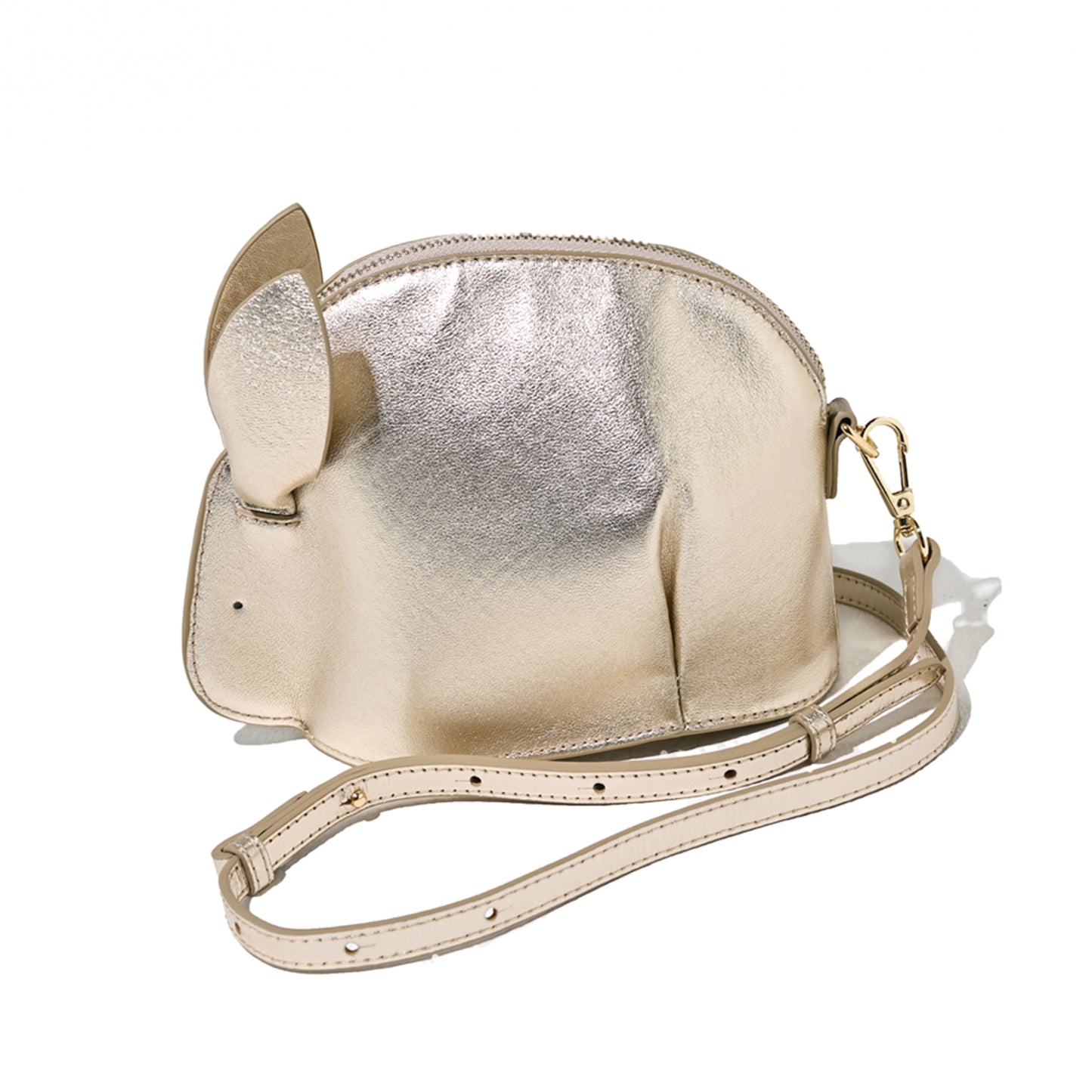 Usagi leather pouch shoulder bag