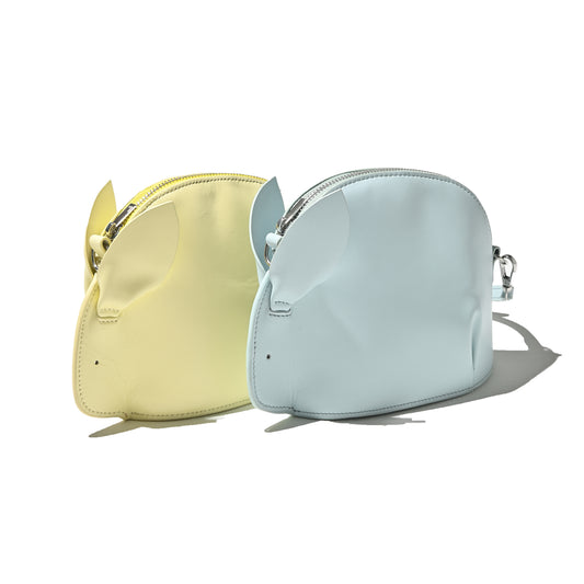 Usagi leather pouch shoulder bag
